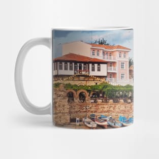 The old town of Nessebar on the Black Sea coast Mug